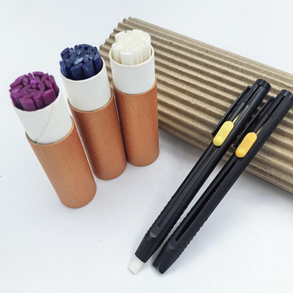 Fabric Marking Pen - Tailors Invisible Chalk Pencil Set Adjustable