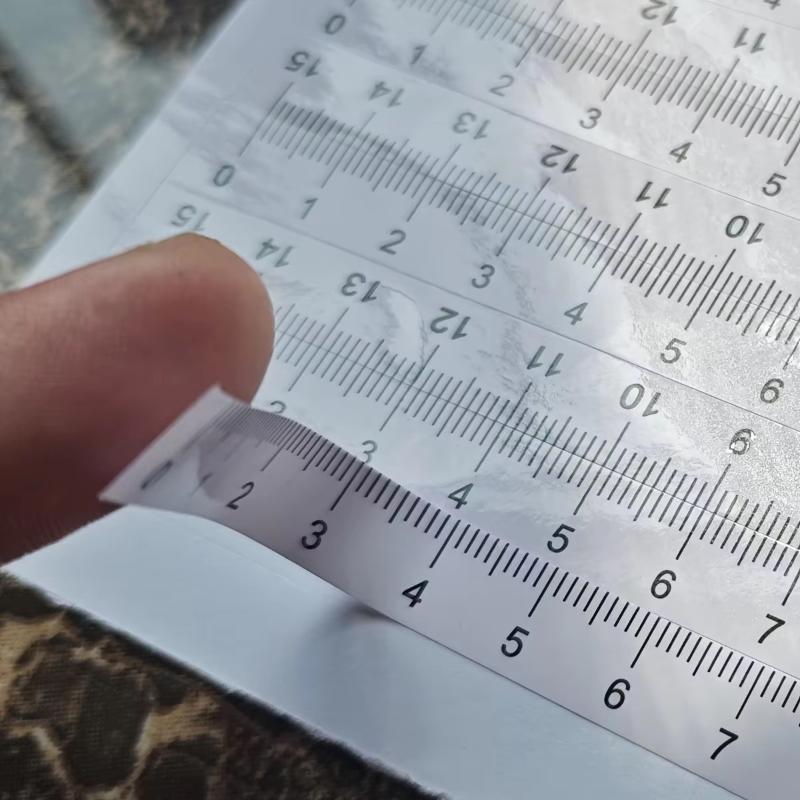 Sewing Gauge Ruler - 10-piece Self-adhesive Ruler Set, Suitable For