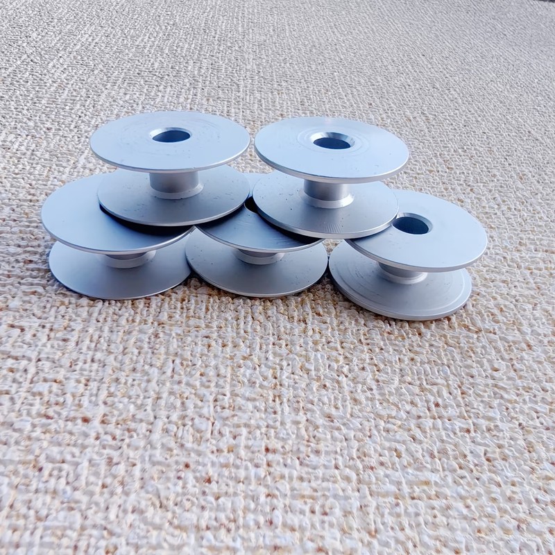 Sewing Thread Production - 35 pcs Aluminum Sewing Bobbins for