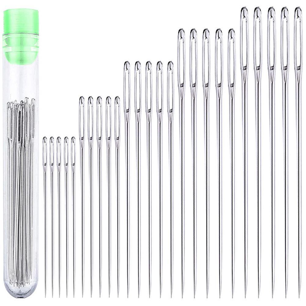Sewing Knit - 25 Pcs Large Eye Stitching Needles