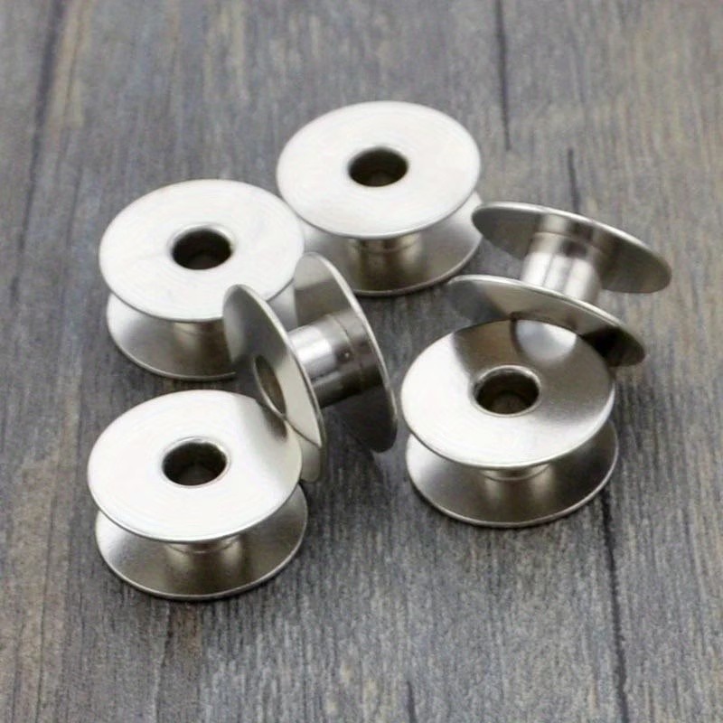 Sewing Thread Production - 56 pcs Metal Thread Bobbins, Smooth