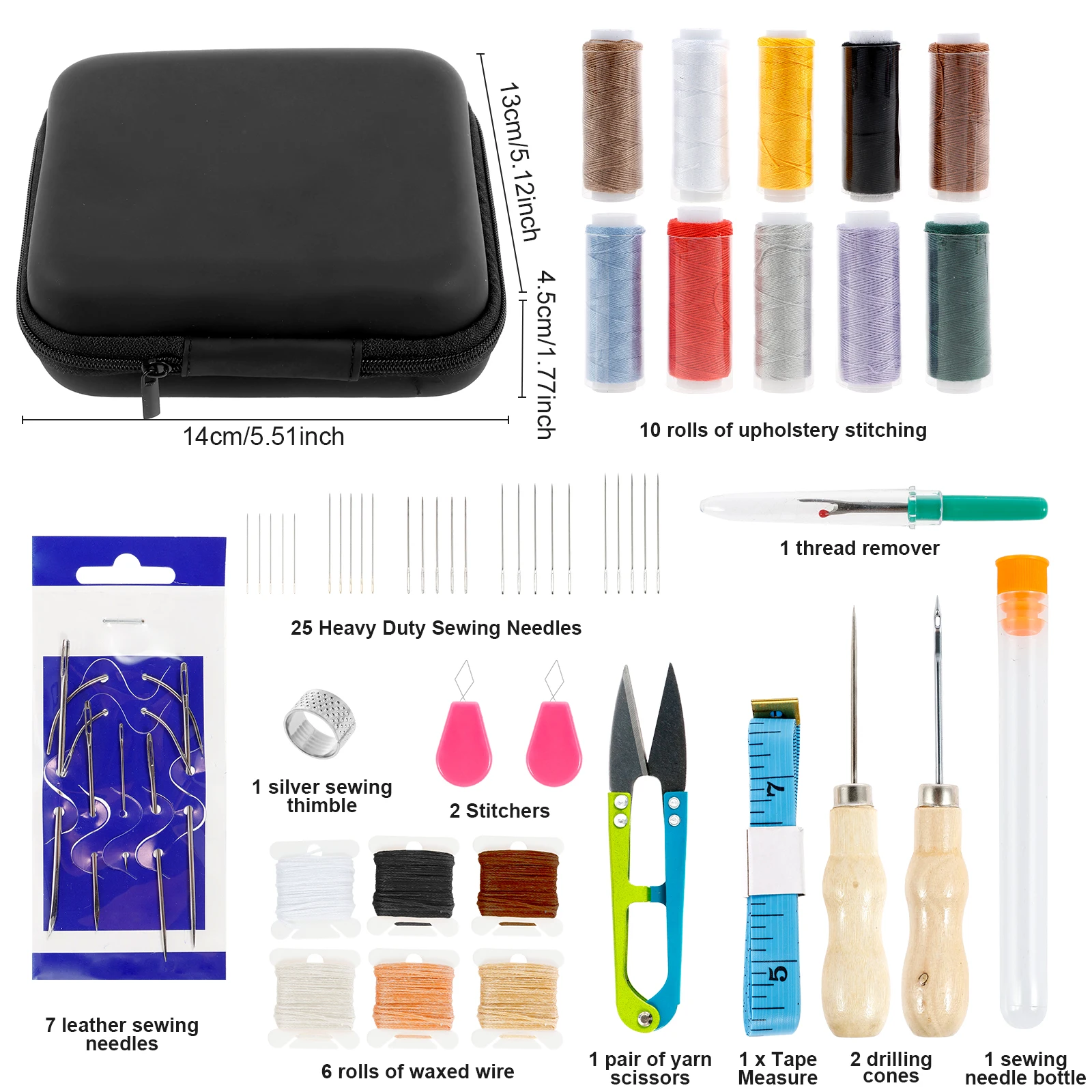 Leather Upholstery Repair Sewi - Leather Needle Heavy review and price
