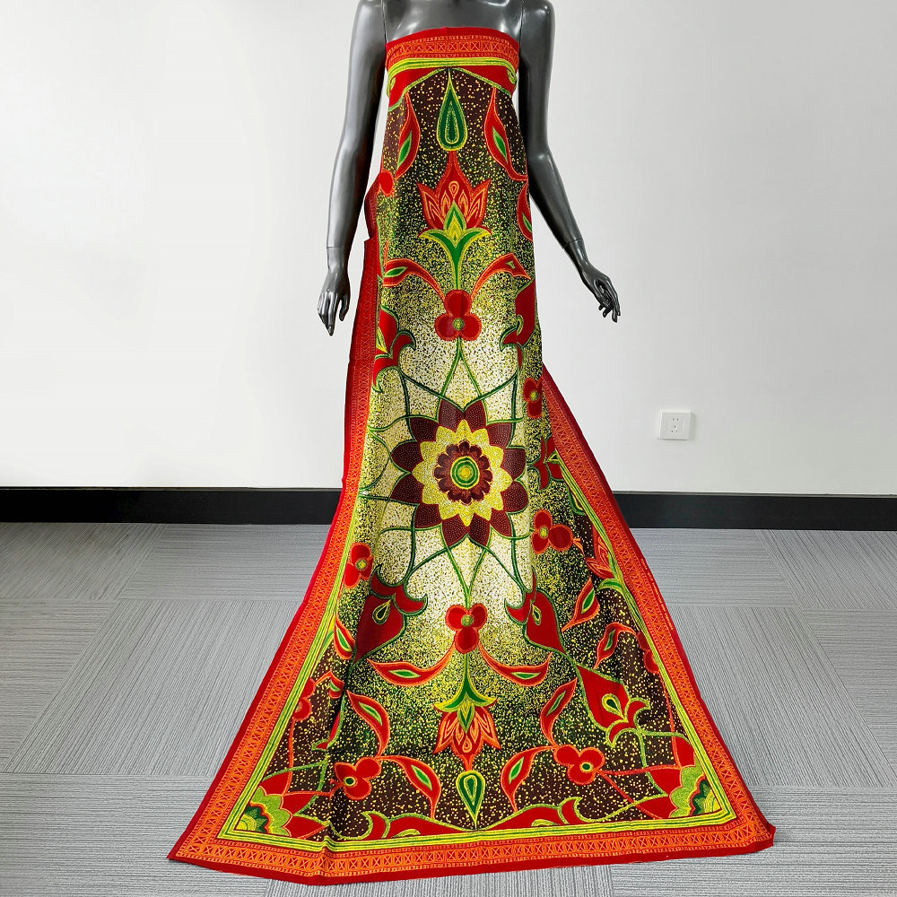 New super java wax print fabri - Sewing Indonesia review and price