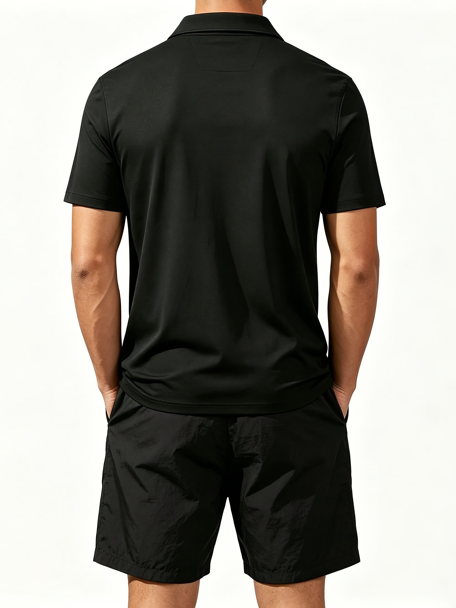 Men's Polo Beach Shorts Two-Pi - Sewing Knit review and price