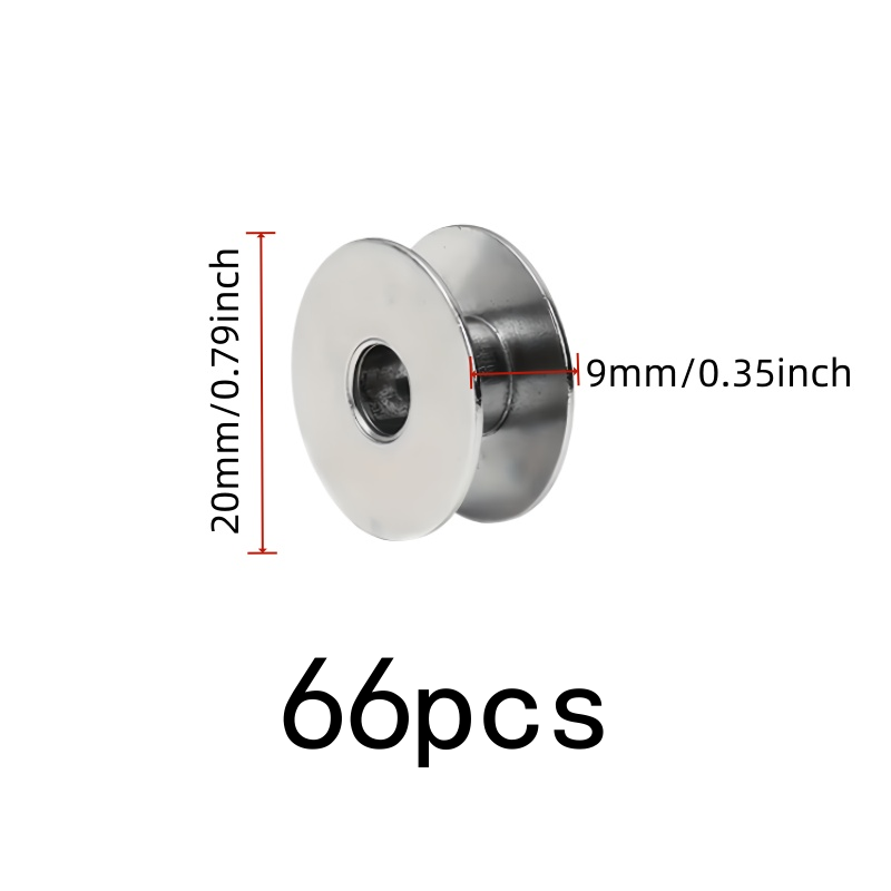 66 pcs Anti-Oxidation Bobbins, - Sewing Thread Production review and price