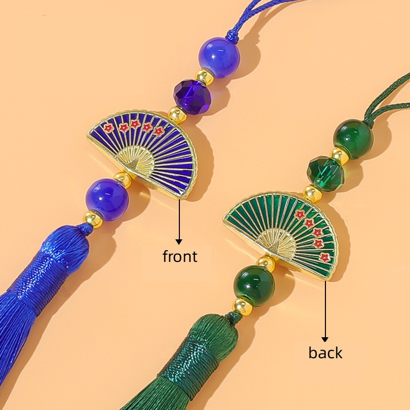 10pcs Vintage Bead Fan Tassels - Vintage Sewing Textile review and price