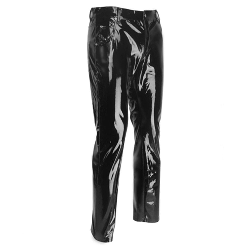 Shiny PVC Latex Trousers Men M - Sewing Latex review and price