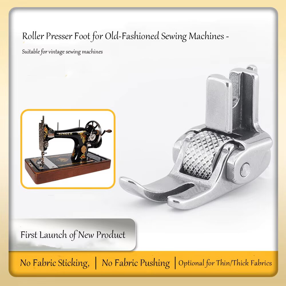 All Steel Roller Presser Foot  - Sewing Expert review and price