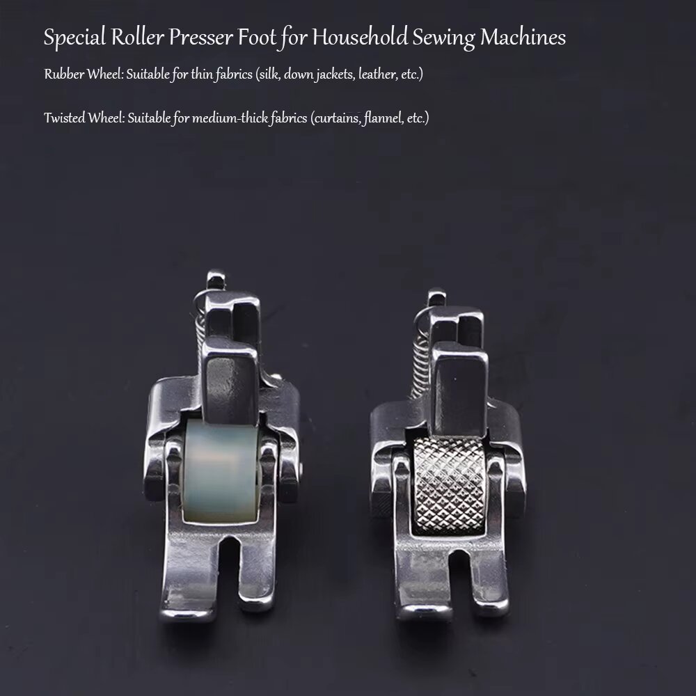 All Steel Roller Presser Foot  - Sewing Expert review and price
