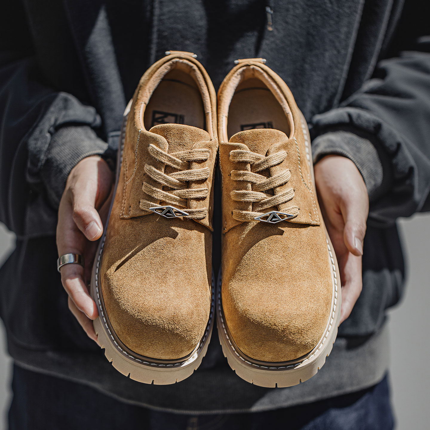 Mr.A Brand Suede Designer Shoe - Sewing Latex review and price