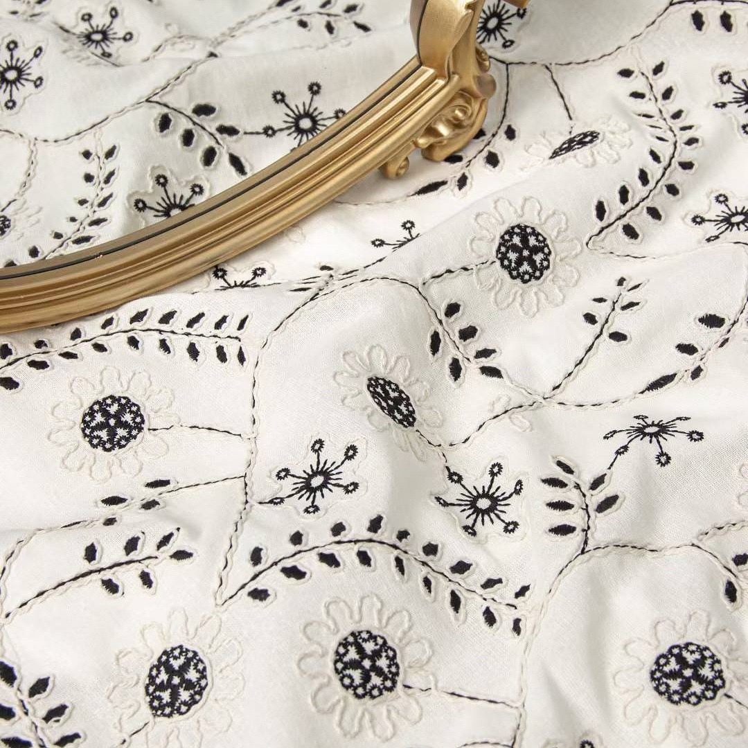 Vintage full-width embroidered - Vintage Sewing Textile review and price