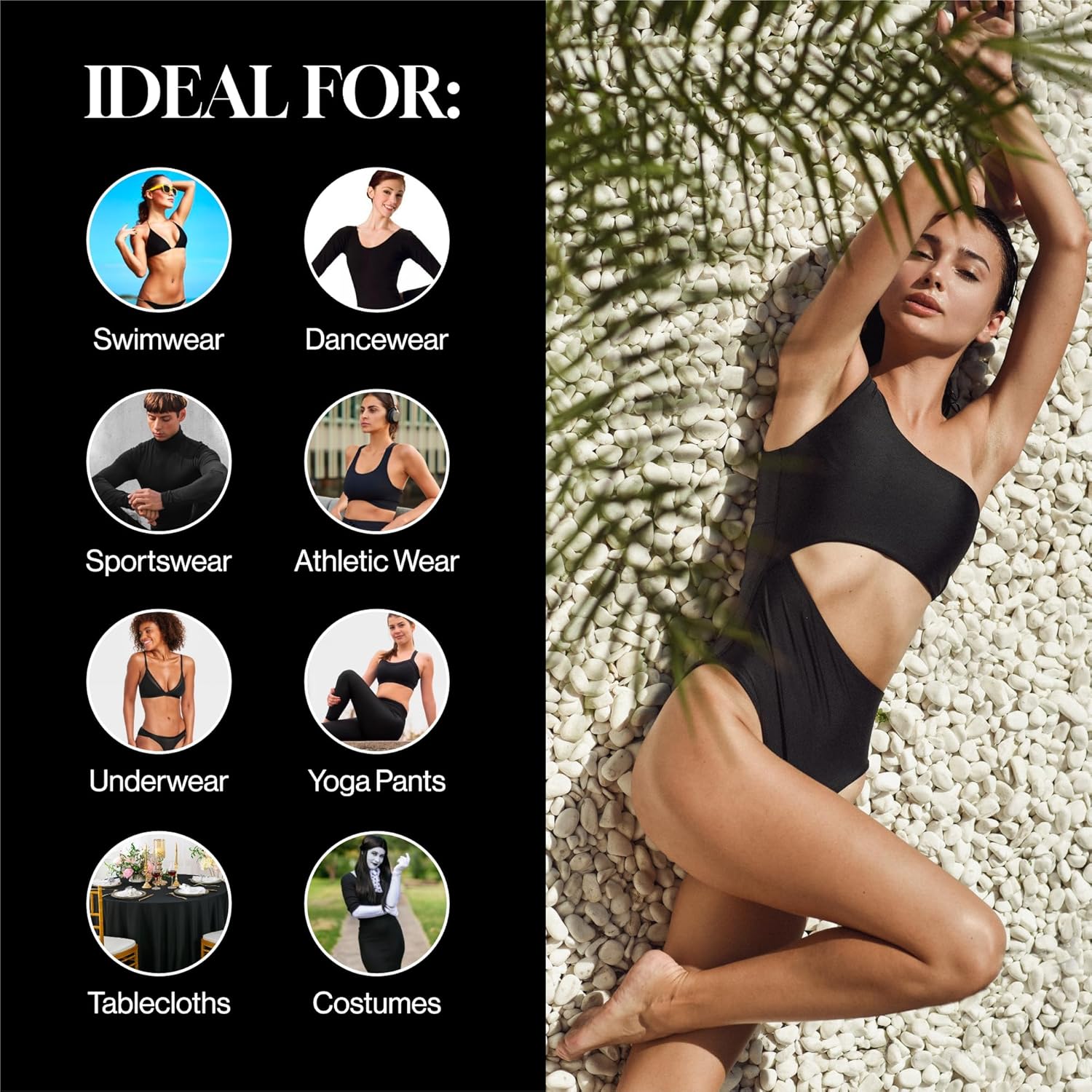 Spandex Fabric, 4 Way Stretch  - Sewing Knit review and price