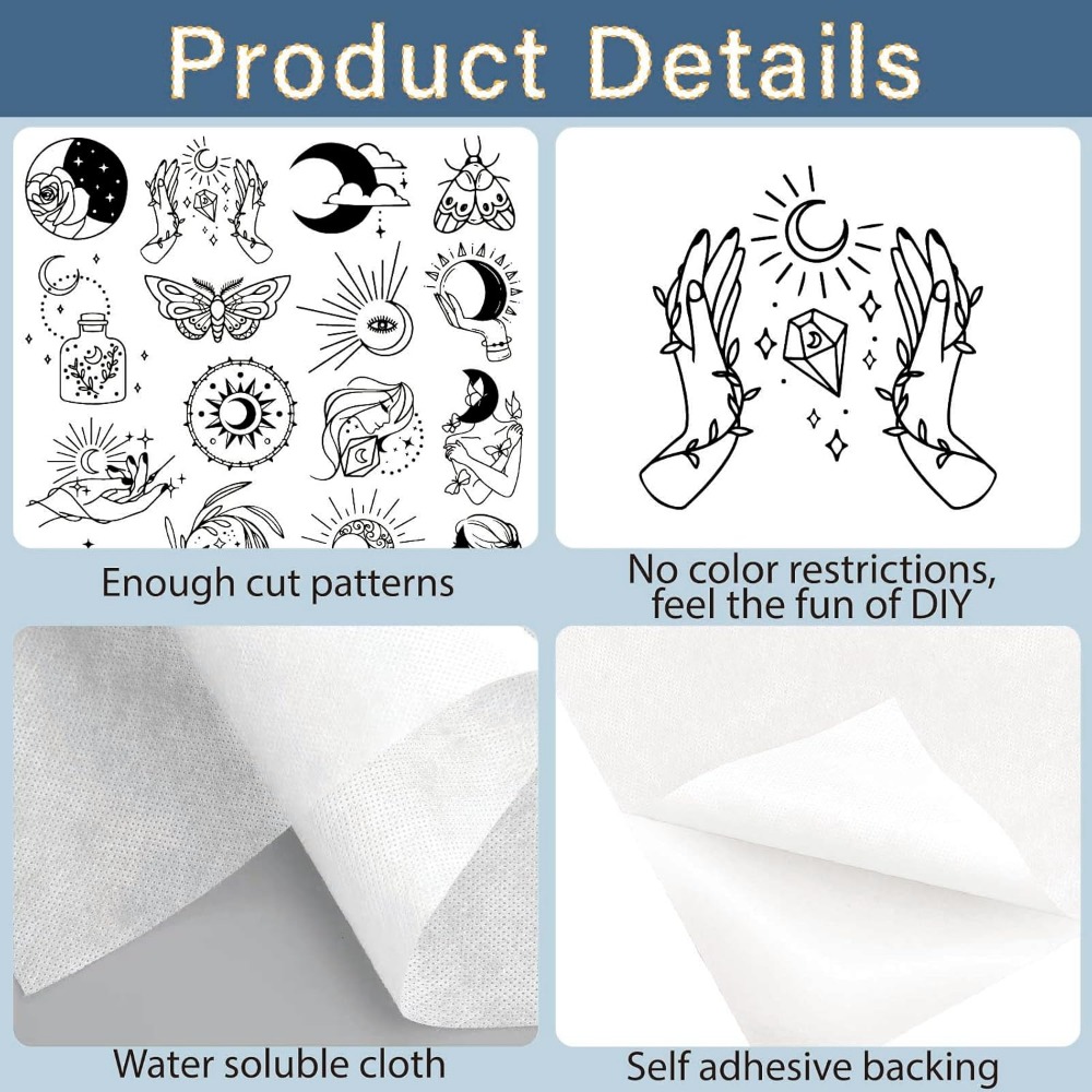 51Pcs Boho Moon Sun Water Solu - Sewing Expert review and price